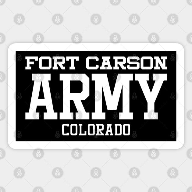 Mod.2 US Army Fort Carson Colorado Military Center Magnet by parashop